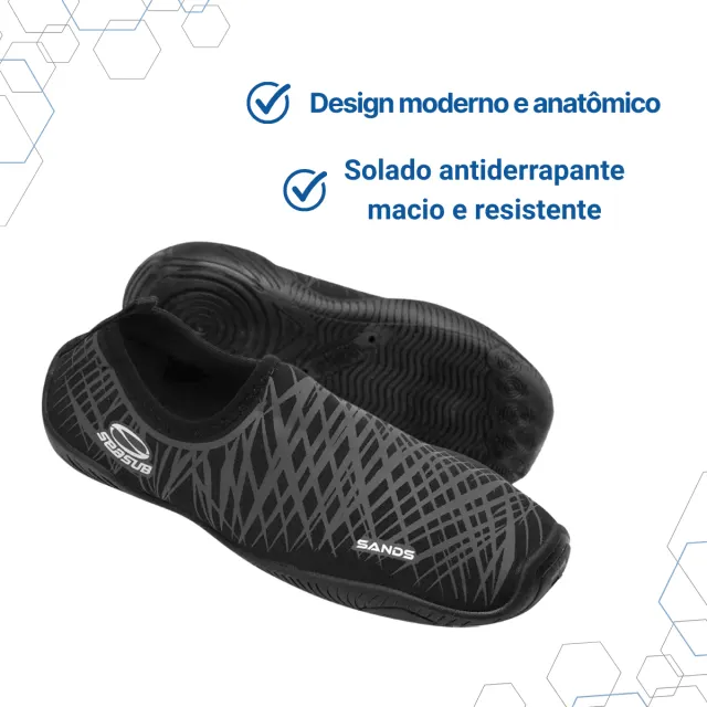 SANDS, Sapatilha de neoprene Antiderrapante - Imagem 8
