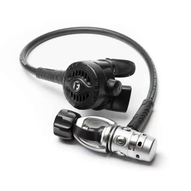 Kit Regulador de Mergulho Fun Dive RX-02 Yoke + X-3 — 1º e 2º Estágios - Imagem 1
