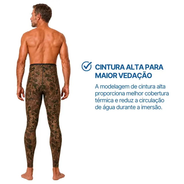 Roupa de Pesca Submarina Pino Viper Fusion 3mm Opencell Jaqueta e Calça - Imagem 7