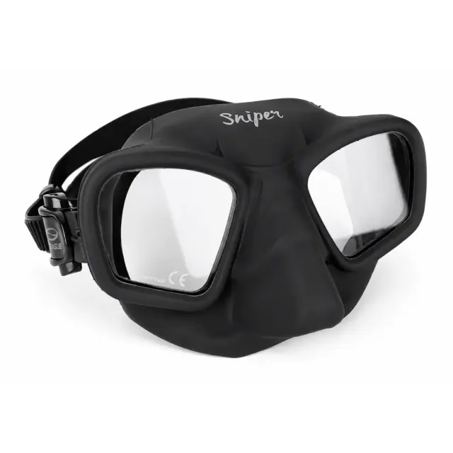 Kit Sniper Pro Seasub para Apneia e Pesca Sub — Máscara Frameless + Snorkel Dobrável - Imagem 2