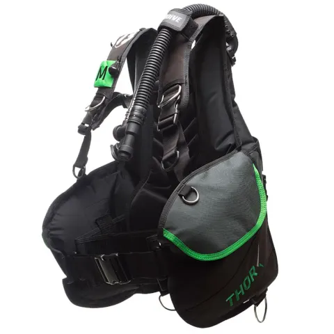 Colete de Mergulho Fun Dive Thor BC — BCD Resistente com Power Inflador e 6 D-Rings em Inox