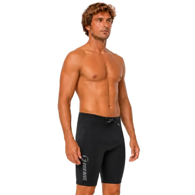 Bermuda de Neoprene 2mm Fun Dive · Surf, Pesca Sub, Caiaque e Mergulho - Imagem 2