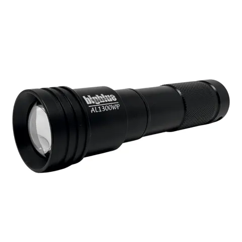 Lanterna de Mergulho Bigblue AL1300WPII 1300 Lumens Foco Aberto 85°