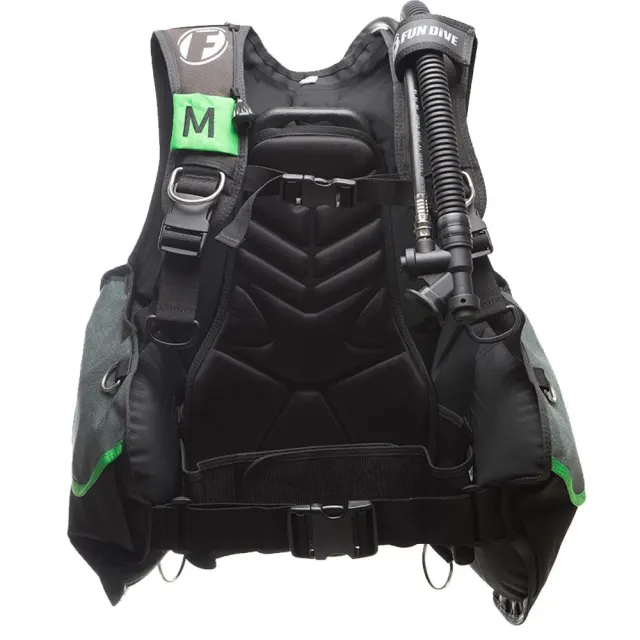 Colete de Mergulho Fun Dive Thor BC — BCD Resistente com Power Inflador e 6 D-Rings em Inox - Imagem 2