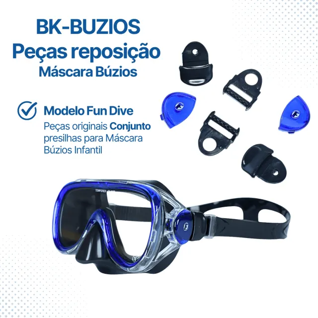 KIT BK-BUZIOS, Conjunto Presilhas plástico para Búzios - Imagem 3