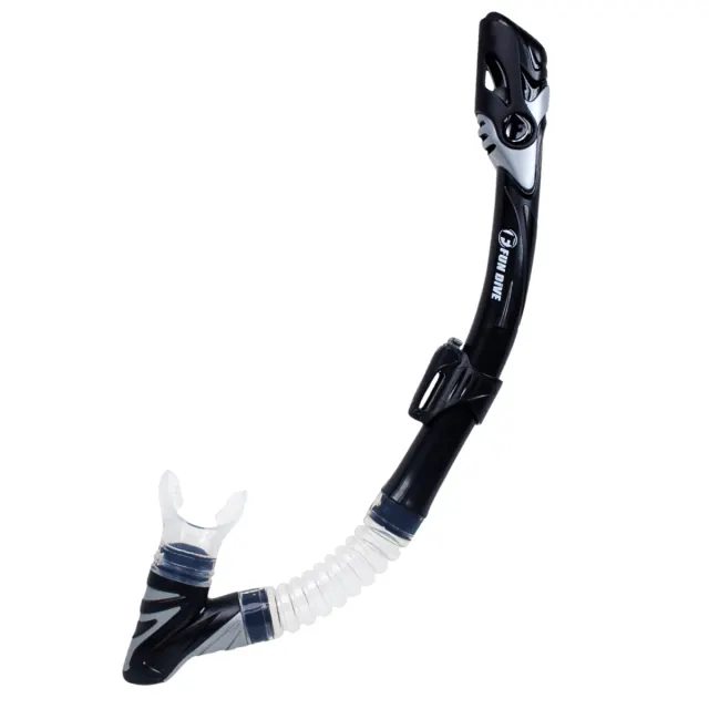 Kit Máscara Fun Dive Onix com Snorkel SK-10 Dry e Dupla Válvula - Imagem 30