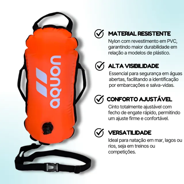 Boia Aquon 20L · Sinalização e Apoio para Águas Abertas - Imagem 7