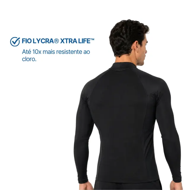Camiseta Neo Flow Térmica Masculina Manga Longa com Proteção Solar UV FPU 50 - Imagem 7