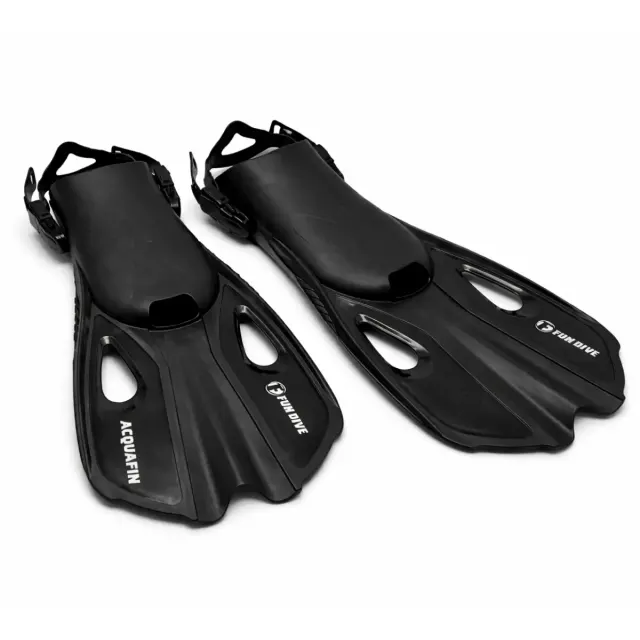 Nadadeira Pé de Pato Acquafin Fun Dive — Pala Curta para Natação e Bodyboard - Imagem 9