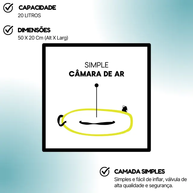 Boia Aquon 20L · Sinalização e Apoio para Águas Abertas - Imagem 9