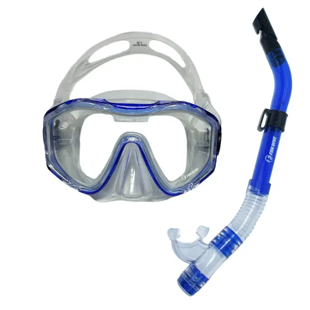 Kit de Mergulho Fun Dive Máscara Sunset em Silicone + Snorkel SK-09 - Imagem 22