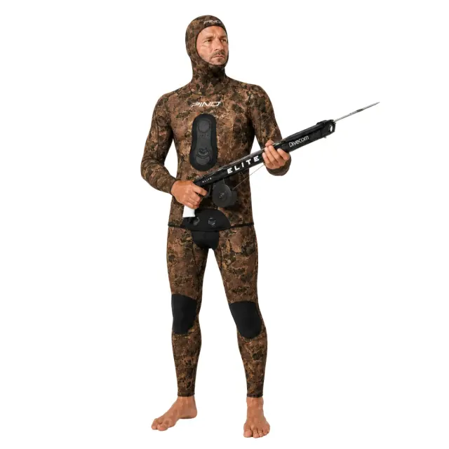 Roupa de Pesca Submarina Pino Viper Fusion 3mm Opencell Jaqueta e Calça - Imagem 2