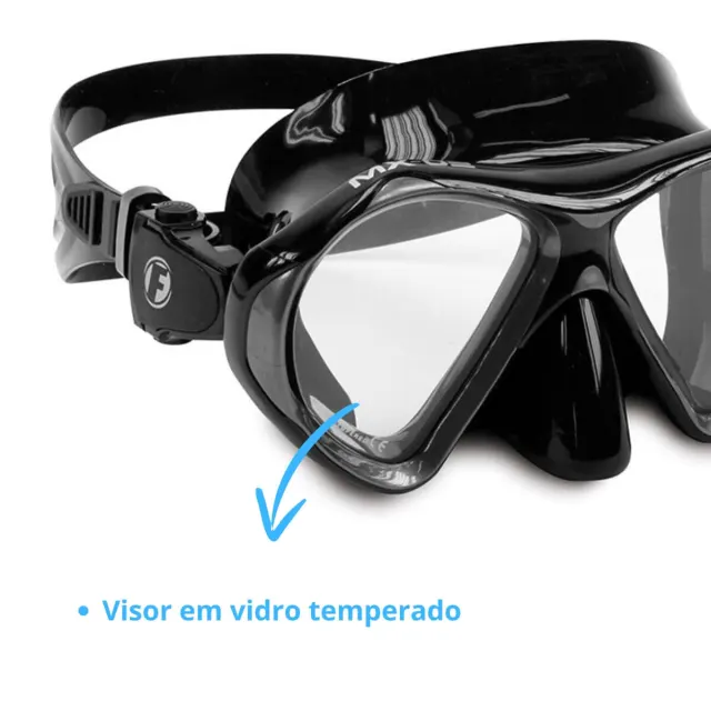 MX-02, Máscara em silicone 2 lentes vidros temperados - Imagem 12