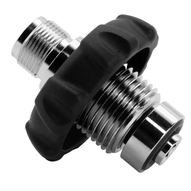 Adaptador DIN Universal Cetus para Regulador de Mergulho Yoke, Cromado - Imagem 2