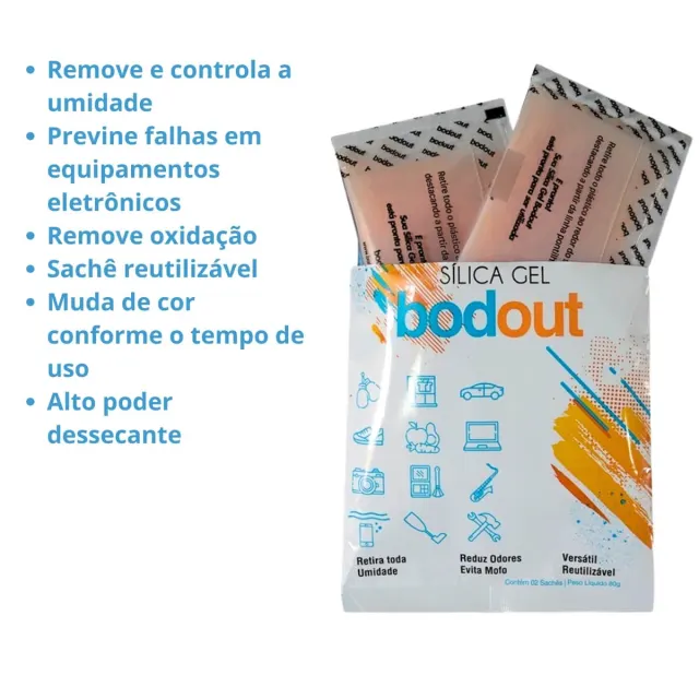 KIT 2 BODOUT, Desumidificador antimofo silica gel - Imagem 3