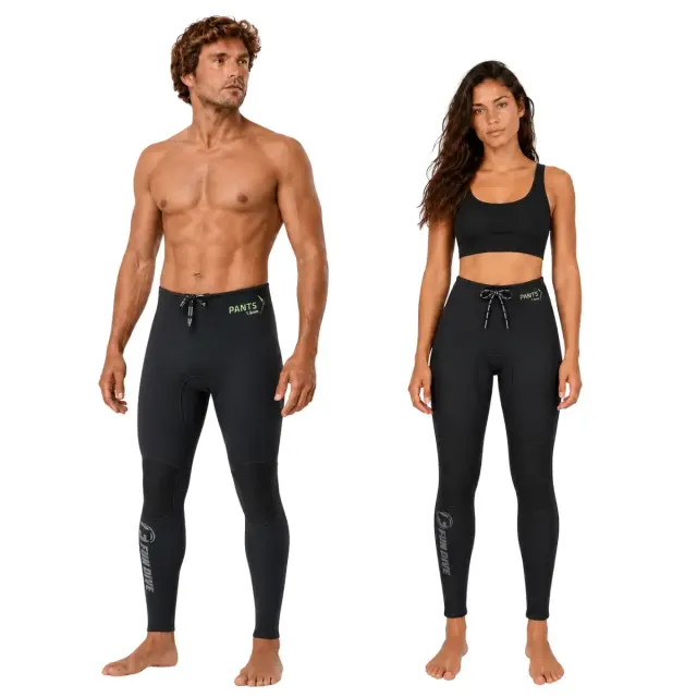 Calça Neoprene 1,5mm Fun Dive Pants com Cintura Ajustável para Surf - Imagem 1