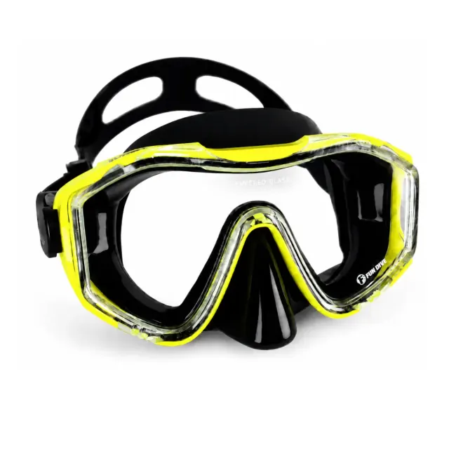 Kit de Mergulho Fun Dive Máscara Sunset em Silicone + Snorkel SK-09 - Imagem 2