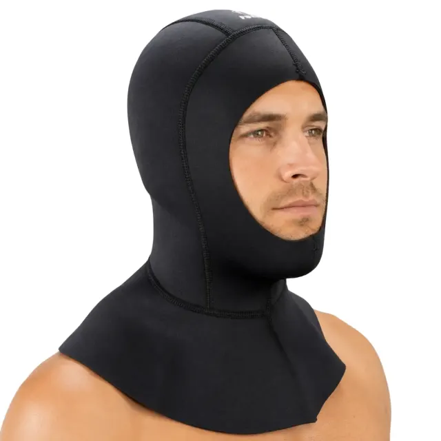 Capuz de Neoprene 3mm Fun Dive para Mergulho e Pesca Sub - Imagem 1