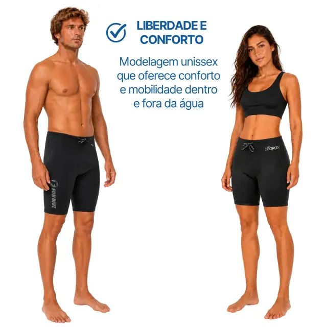 Bermuda de Neoprene 2mm Fun Dive · Surf, Pesca Sub, Caiaque e Mergulho - Imagem 7