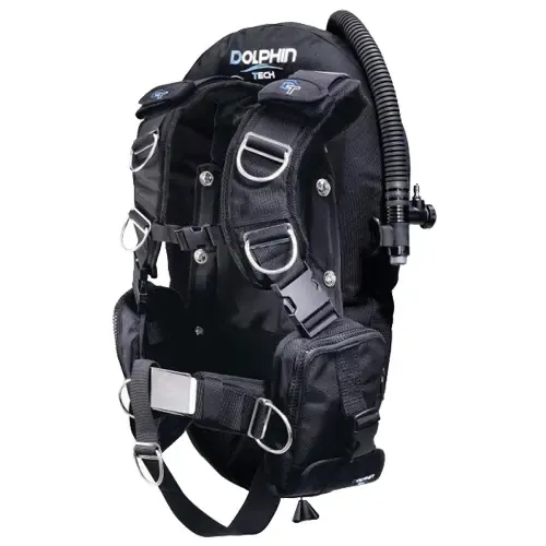 Colete Asa para Mergulho Técnico IST Dolphin Tech JT-30 Completo — 30 Libras (13,6 Kg) - Imagem 1