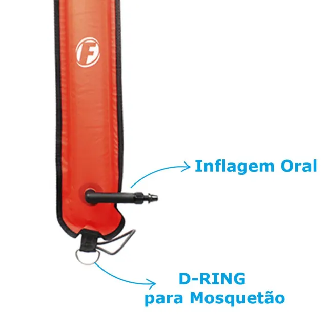 SPOOL-45 + TB-112, Carretilha 45m e Bóia Marcação 112 cm Laranja - Imagem 8