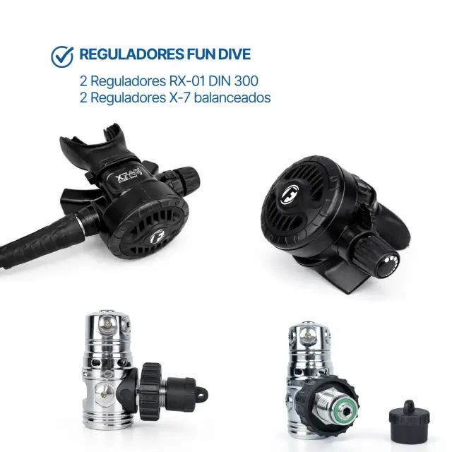 KIT TEK DIR, Conjunto Reguladores balanceados - Imagem 2