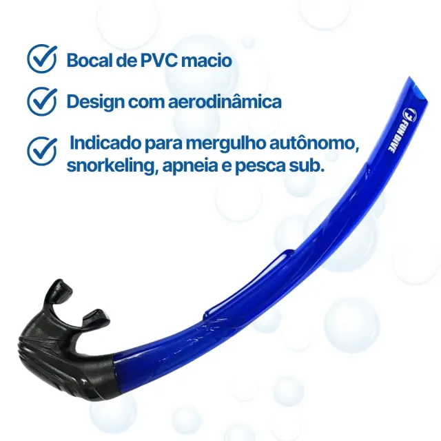 Kit Máscara Fun Dive Onix com Snorkel SK-05 ECO para Mergulho e Apneia - Imagem 9