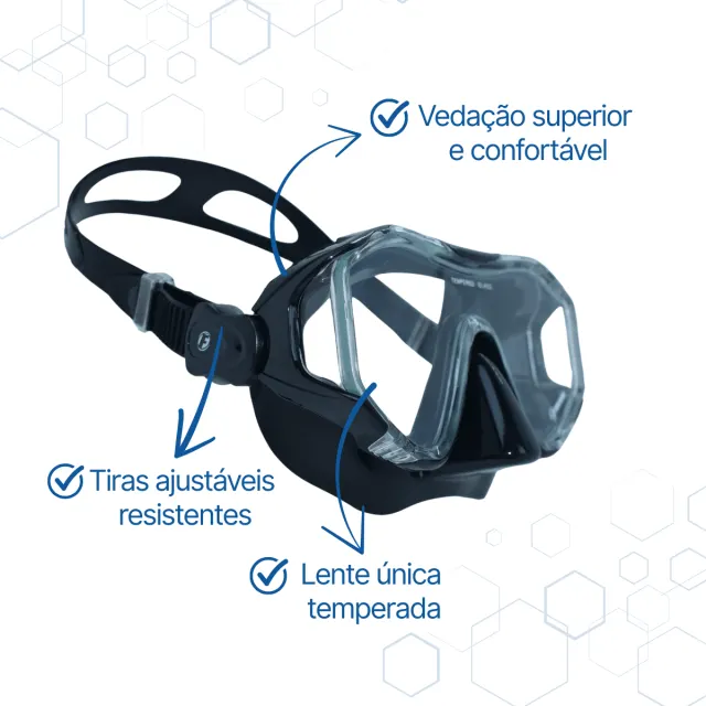 KIT SUNSET SK-DRY, Máscara Snorkel Dry - Imagem 6
