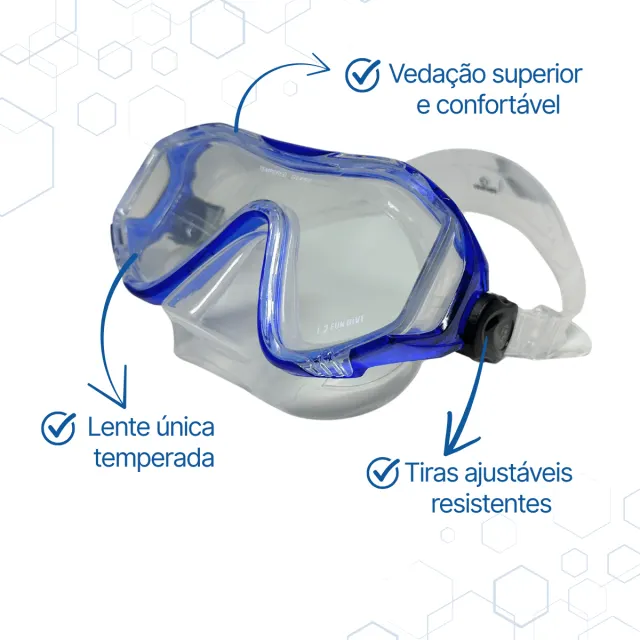 KIT SUNSET SK-DRY, Máscara Snorkel Dry - Imagem 10