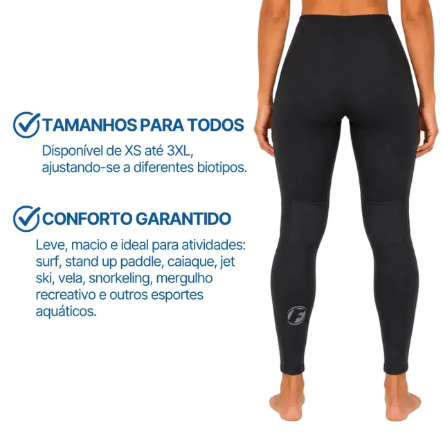 Calça Neoprene 1,5mm Fun Dive Pants com Cintura Ajustável para Surf - Imagem 4