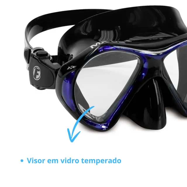 MX-02, Máscara em silicone 2 lentes vidros temperados - Imagem 8