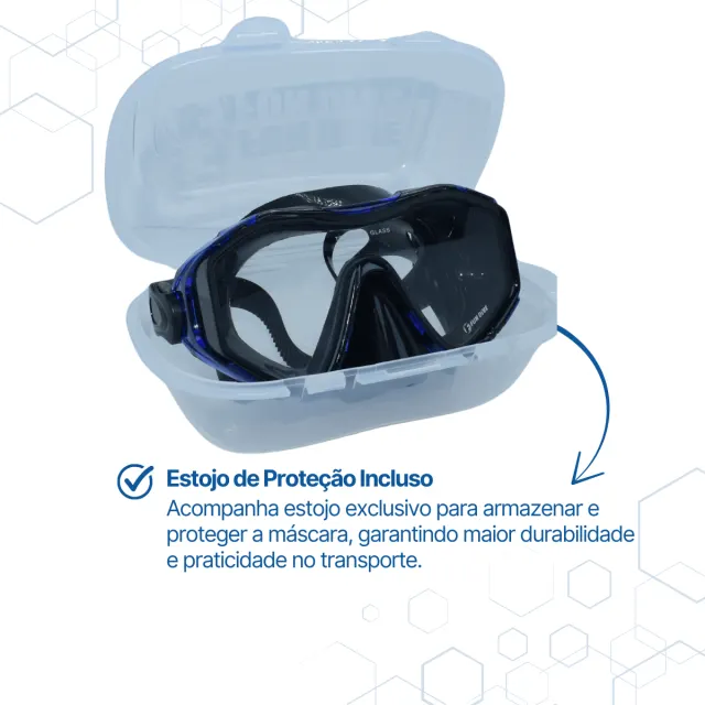 KIT SUNSET SK-DRY, Máscara Snorkel Dry - Imagem 4