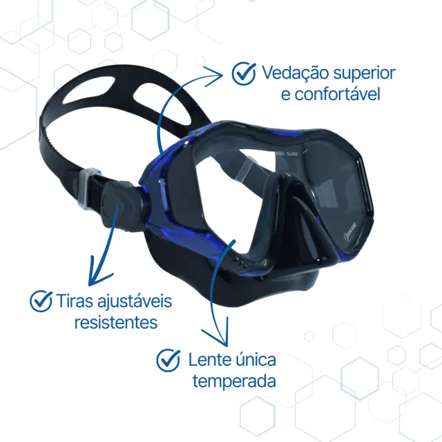 KIT SUNSET SK-DRY, Máscara Snorkel Dry - Imagem 2
