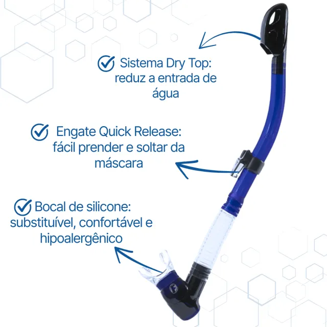 KIT SUNSET SK-DRY, Máscara Snorkel Dry - Imagem 11